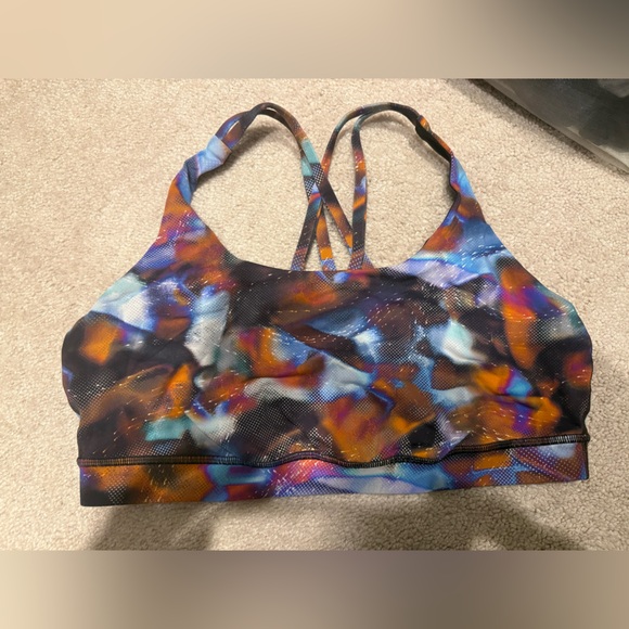 Colorful Abstract Energy Bra - Picture 1 of 3